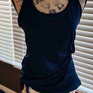 Fabletics Women 2 Pack Cashel Curved Cinch Tank Scoop Neck Racerback Small